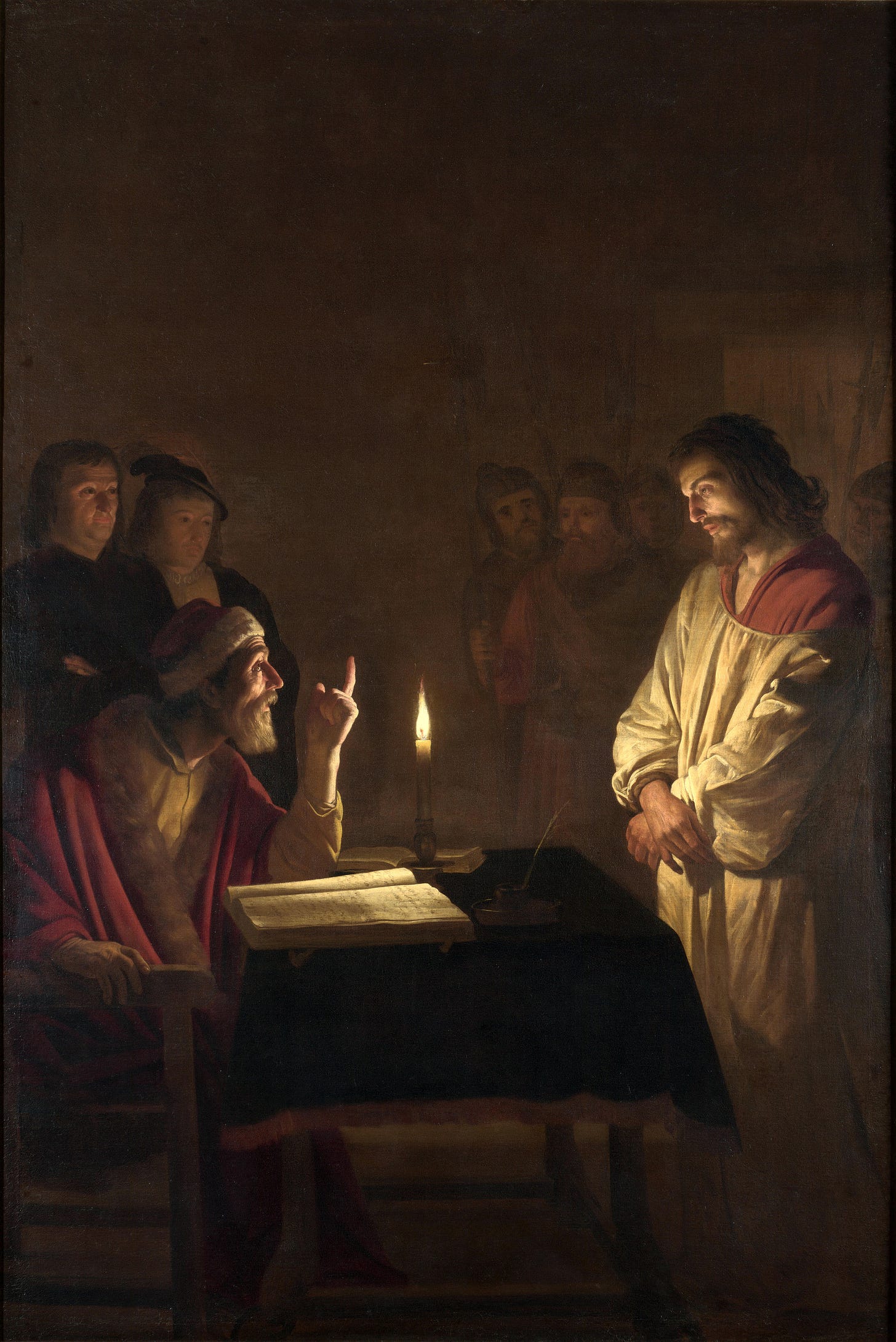 Gerrit van Honthorst, Christ before the High Priest Gerrit van Honthorst, Christ before the High Priest
