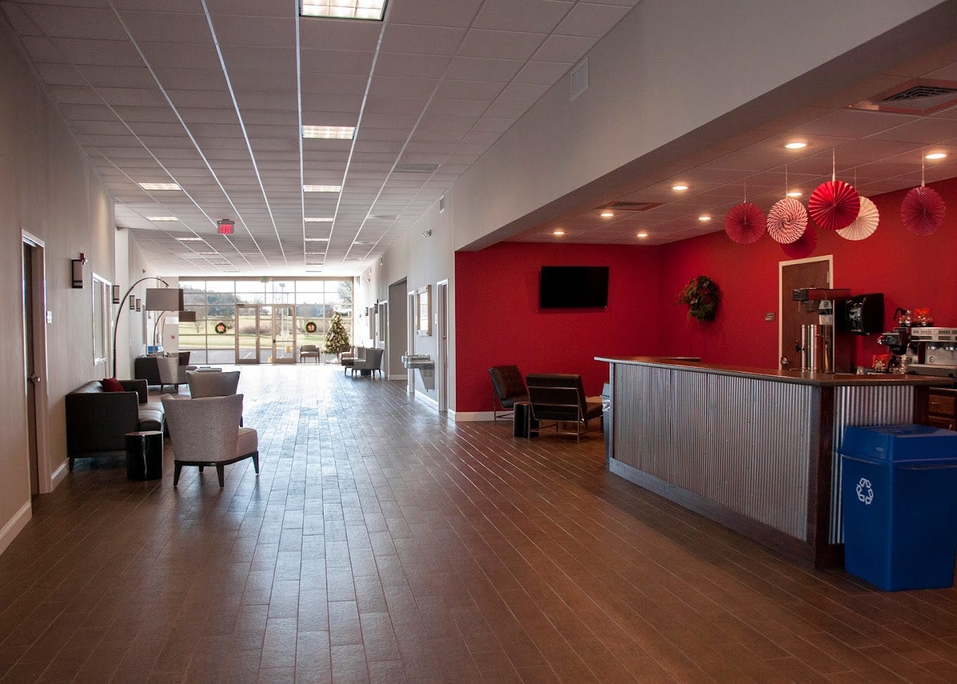 Photo of inside new church