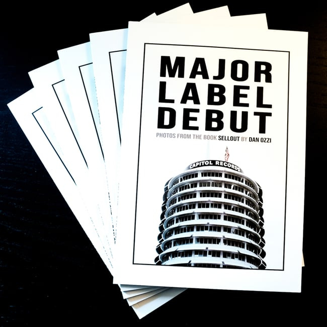 Major Label Debut, a zine 