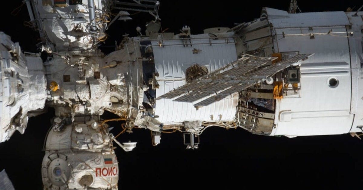 The Space Station's Russian Segment Won't Stop Leaking Air