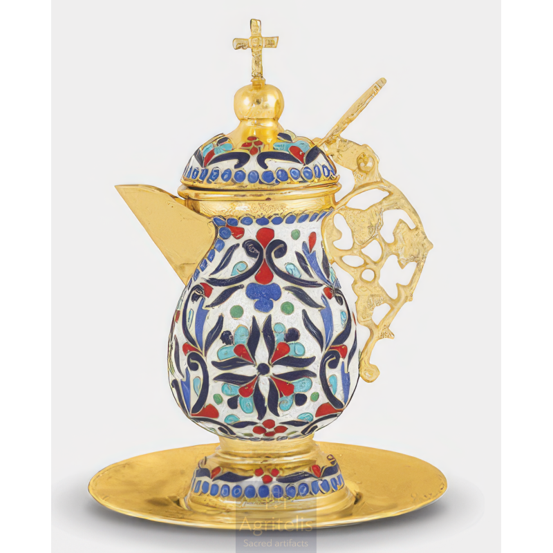 Zeon Gold plated Enameled