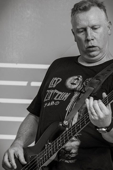 Shane Perry, Bass, Hellen Bach / photos by author