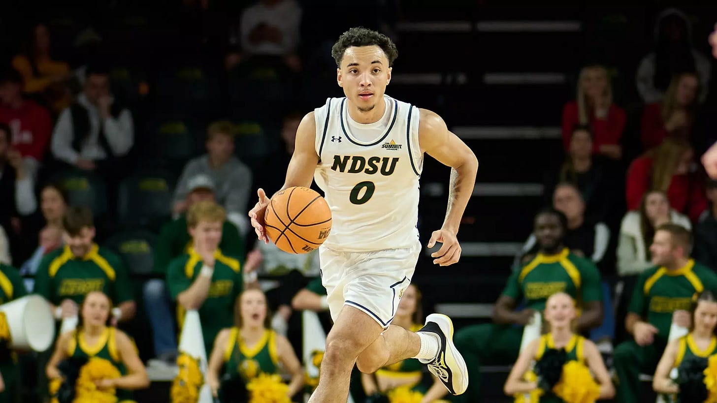 Trevian Carson - 2025-26 - Men's Basketball - NDSU