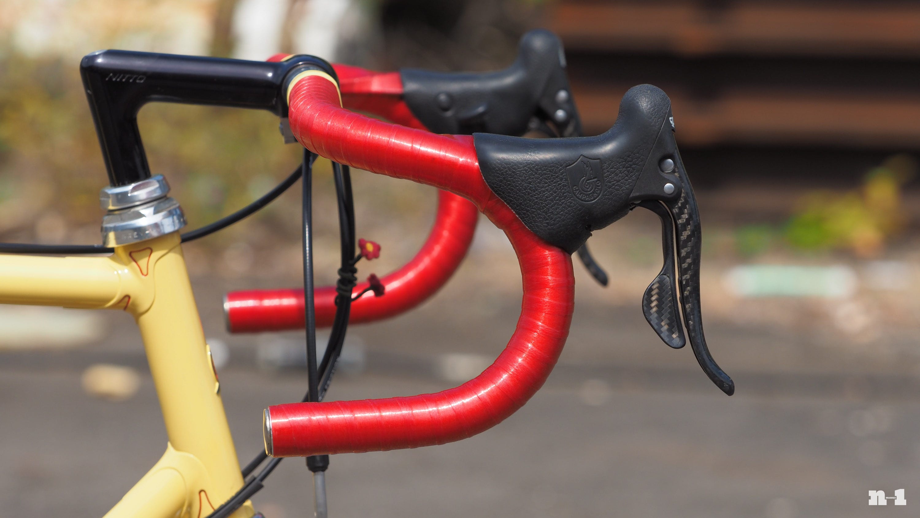 Marco Pedretti yellow road bike