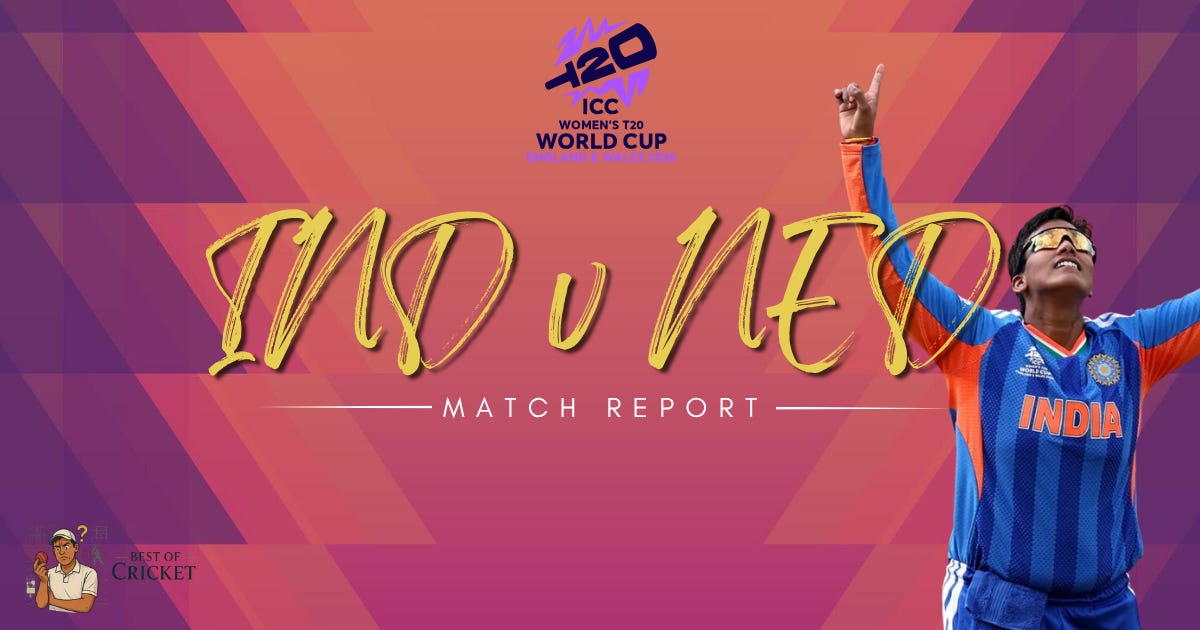 India’s Opening Blitz Takes The Game Away