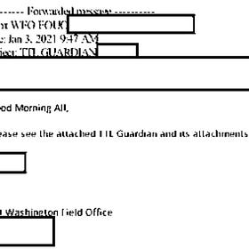 Reviewing FBI Emails Involving January 6th