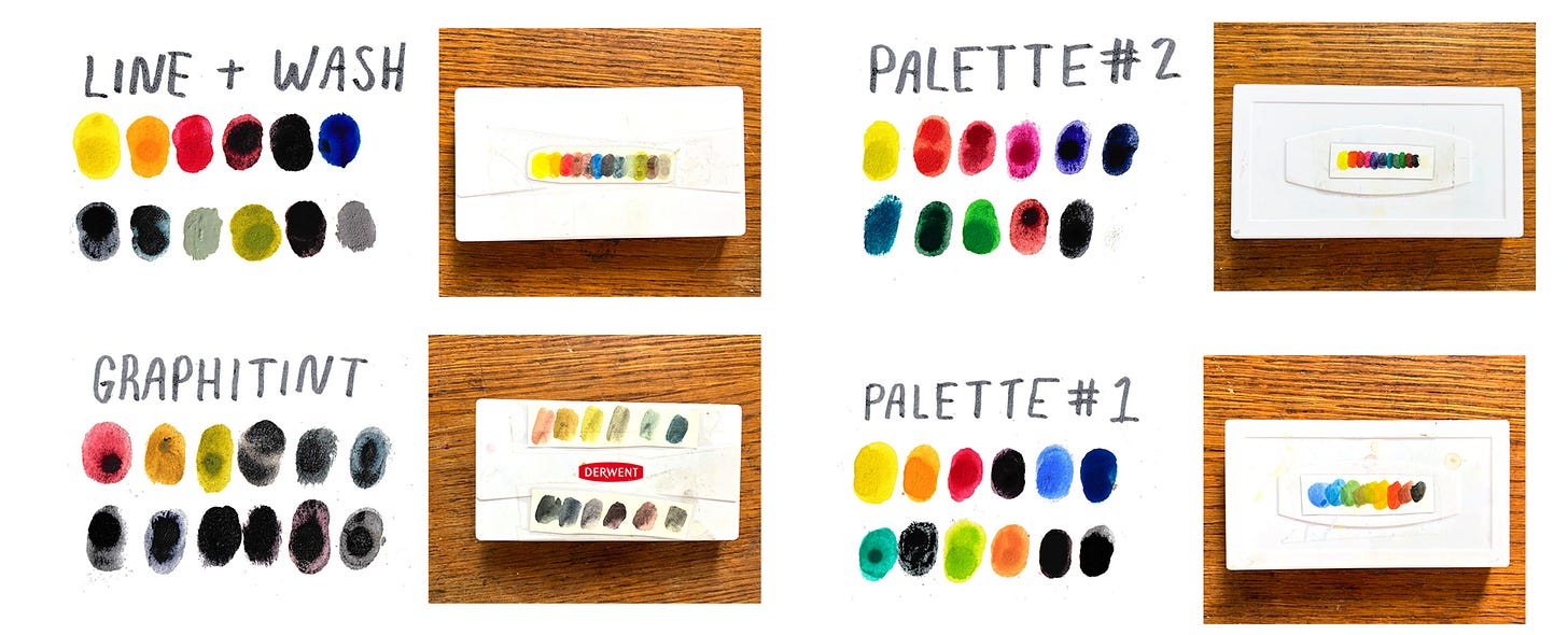 derwent inktense paint sets