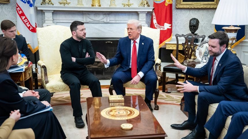 What happened after Trump kicked Zelensky out of the Oval Office