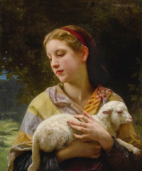 A person holding a lamb

AI-generated content may be incorrect.
