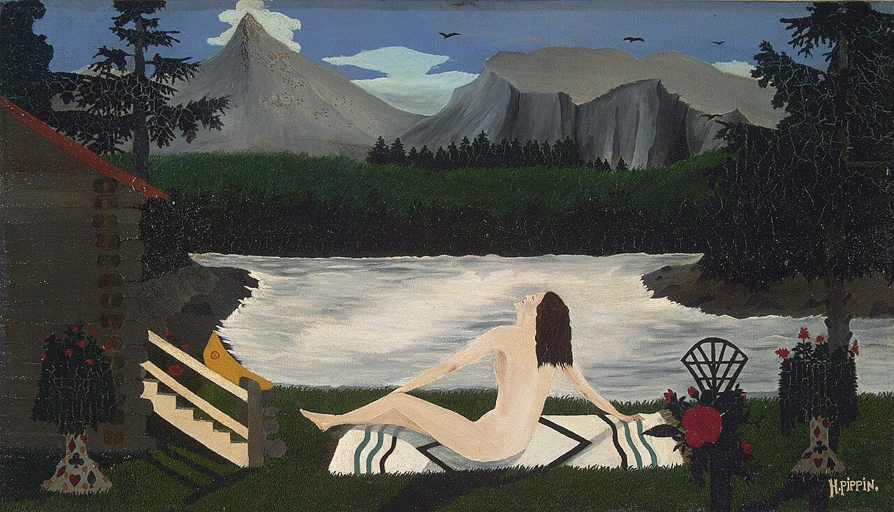 Horace Pippin Lady of the Lake