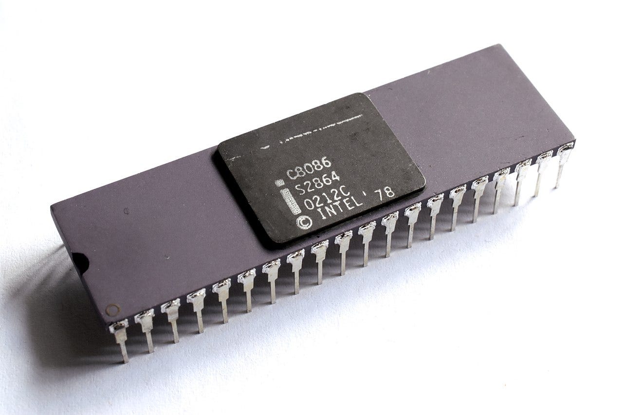 インテル Zilog Z80A CPU (Z8400APS) for Sinclair ZX80, ZX81 and other