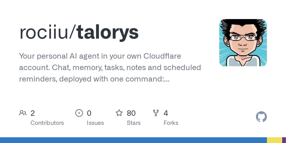 Talorys: selbst gehosteter KI-Agent im eigenen Cloudflare-Konto, ohne Telemetrie Talorys: selbst gehosteter KI-Agent im eigenen Cloudflare-Konto, ohne Telemetrie