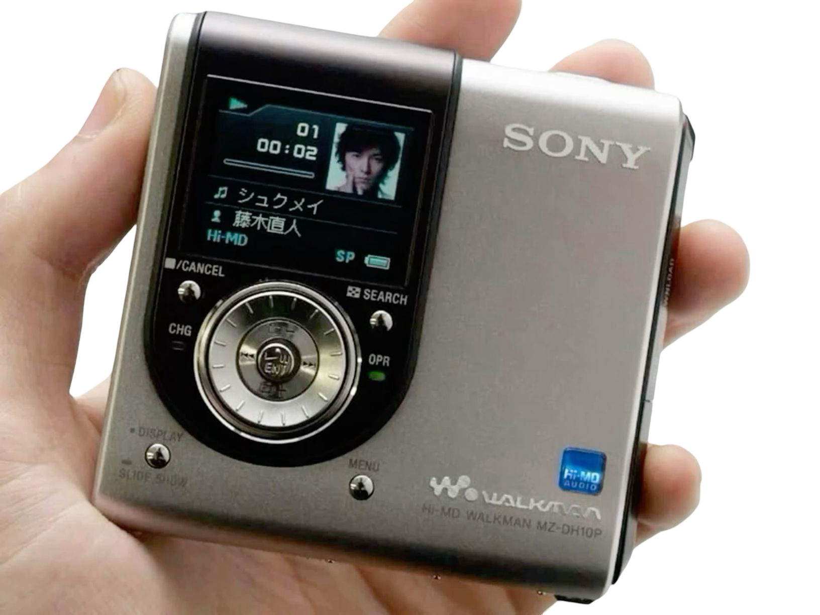 SONY Hi-MD WALKMAN MZ-DH10P 本体 Sony MZ-DH10P the Mini Disc Camera📷 - YouTube