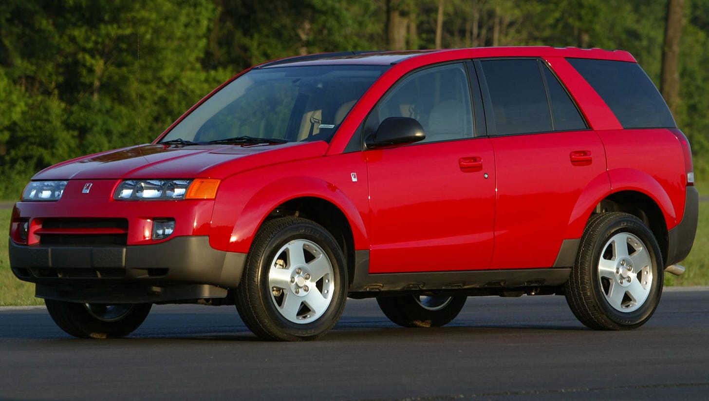 GM adds 5 U.S. recalls, biggest for Saturn Vue key issue