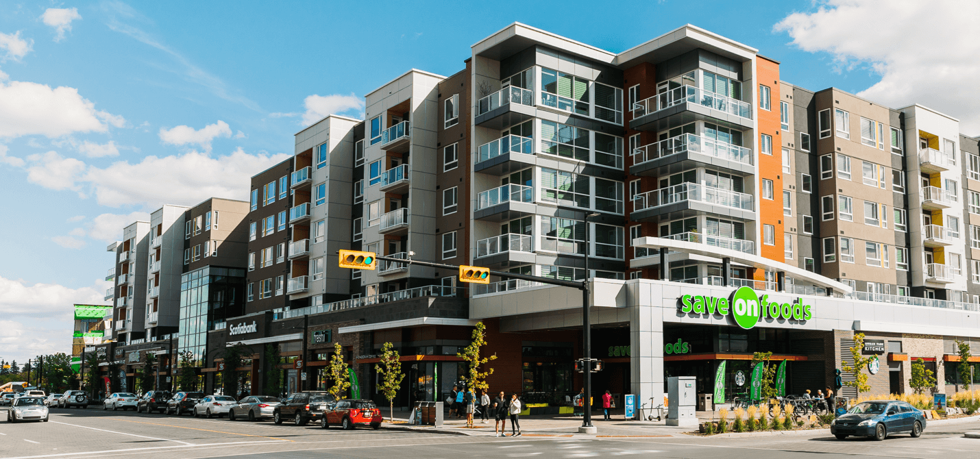A New Retail Hub in NW Calgary | University District : University District