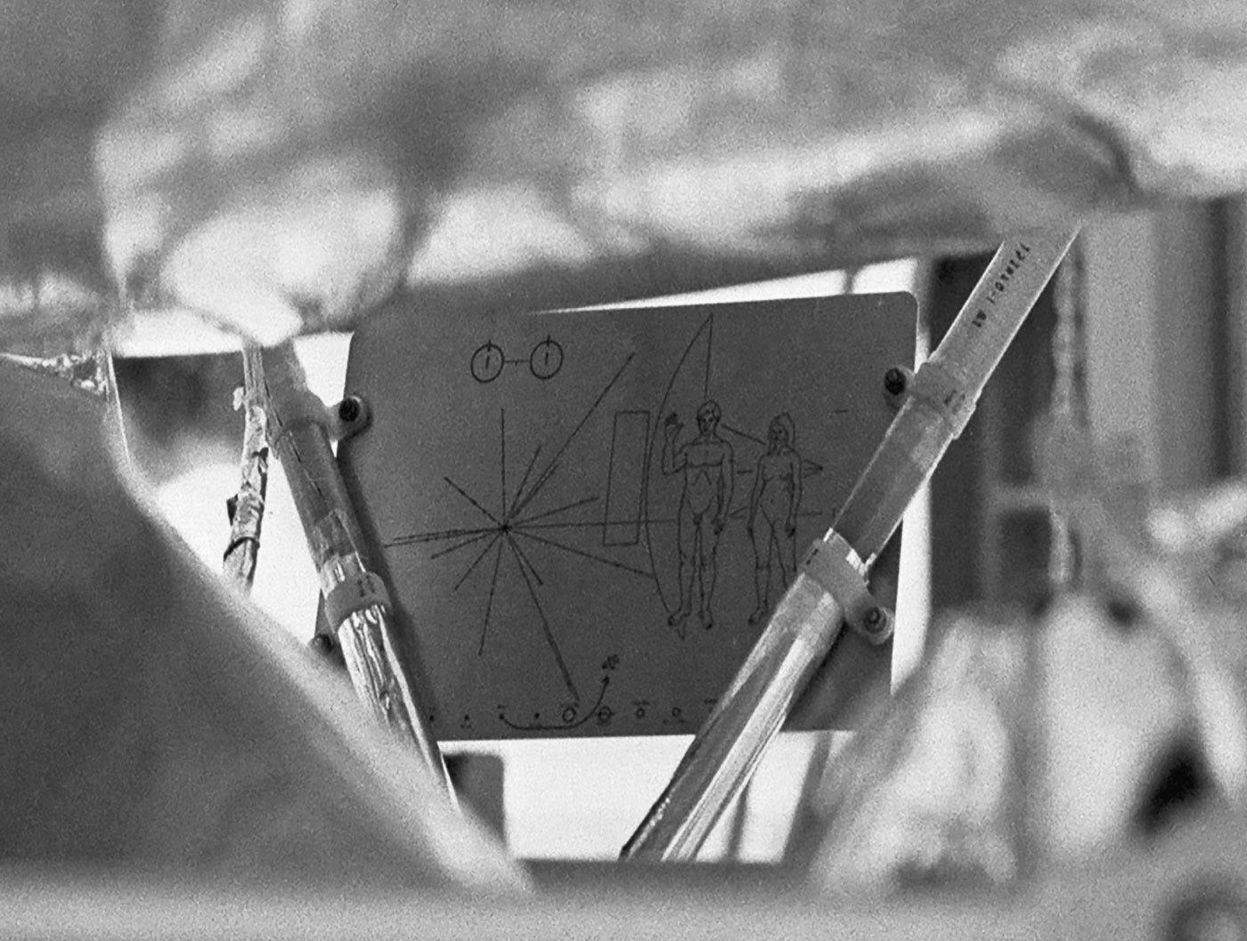 Pioneer Plaque Nasa Carl Sagan