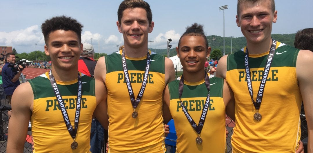 Green Bay Preble boys 800-meter relay Green Bay Preble boys 800-meter relay
