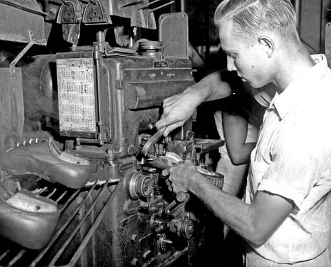 Historical photos of the textile mill Lowe Mill ARTS & Entertainment inhabits