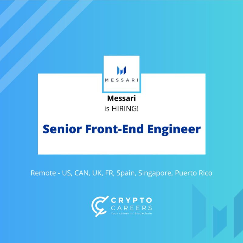 text and logo over a dual colored background