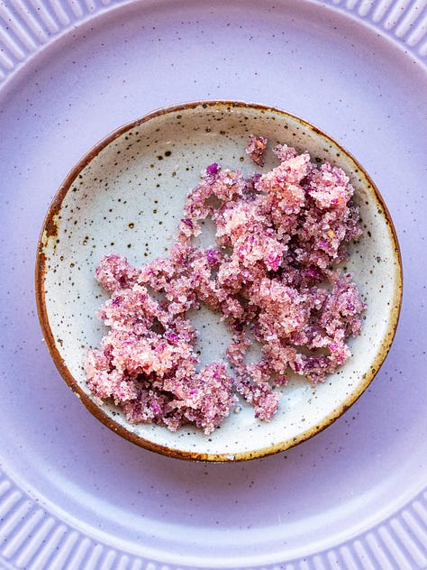 Detail photos of burdock root recipe, shot by JB Douglas for The Wild Grocery