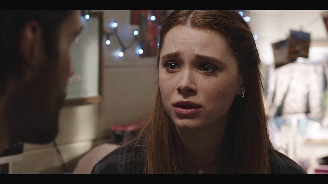 Walker Stella looking sad at nearly dead daddy. Walker Stella looking sad at nearly dead daddy.