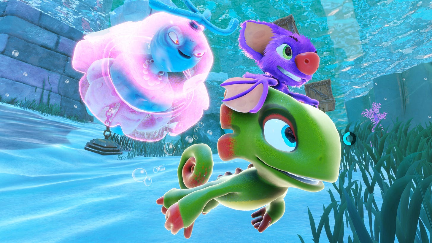 Yooka-Replaylee announced for "Nintendo"
