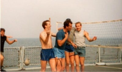 Three-Legged Volleyball