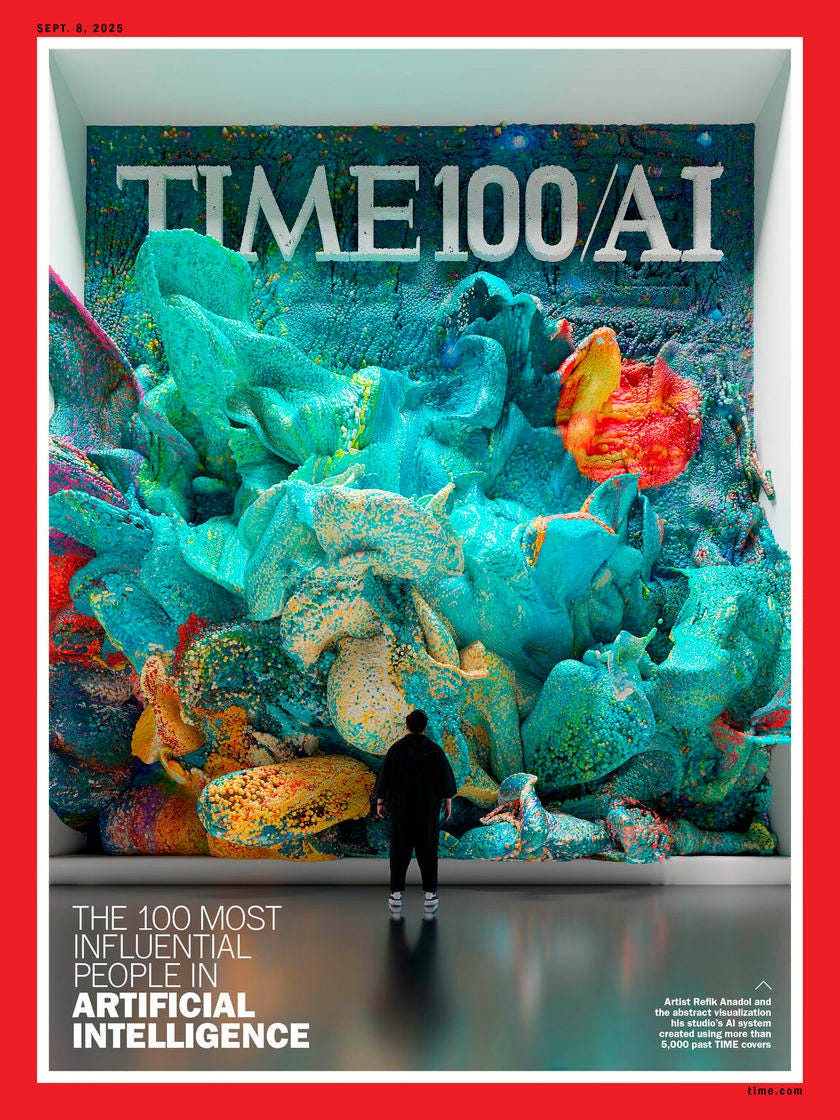 TIME's TIME100/AI list is exciting... and horrifying when you read it