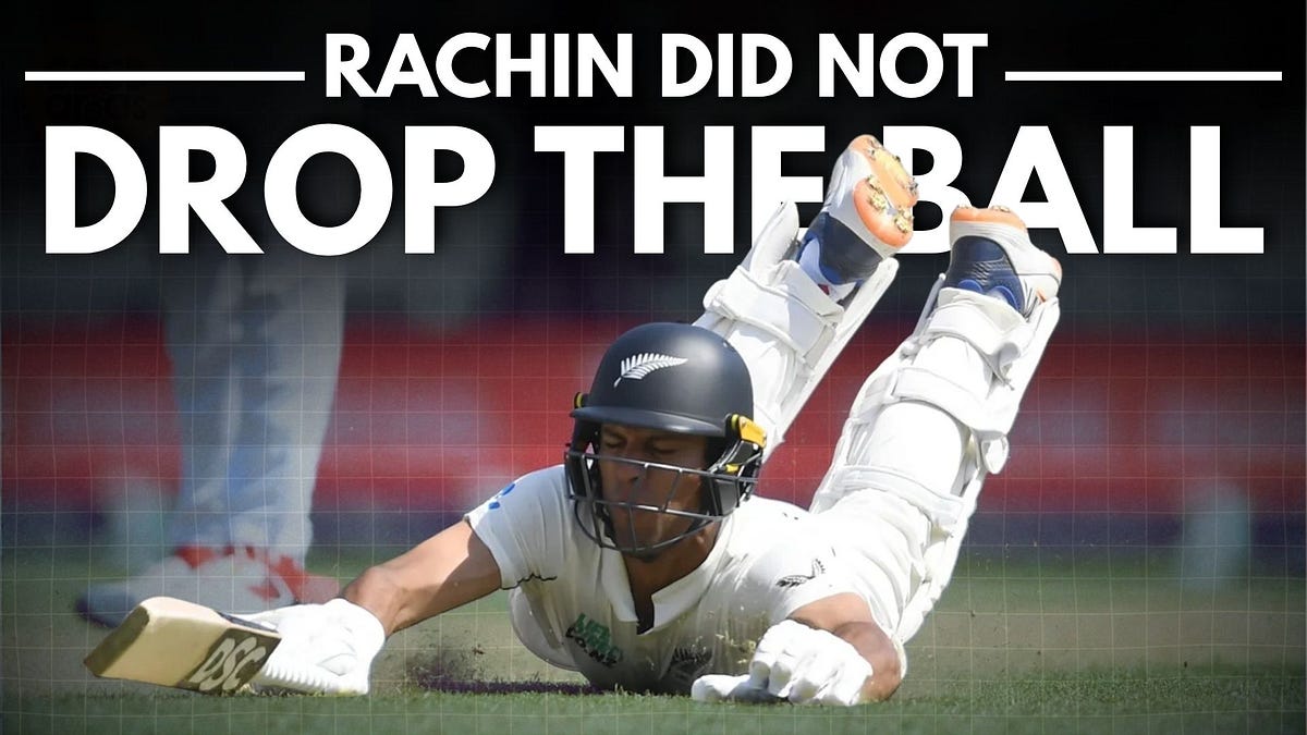 Rachin Ravindra did not drop the ball today.