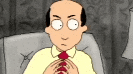 GIF: Dr. Katz thinking