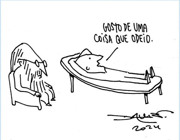 Gosto de uma coisa que odeio: a ambivalência afetiva na psicanálise