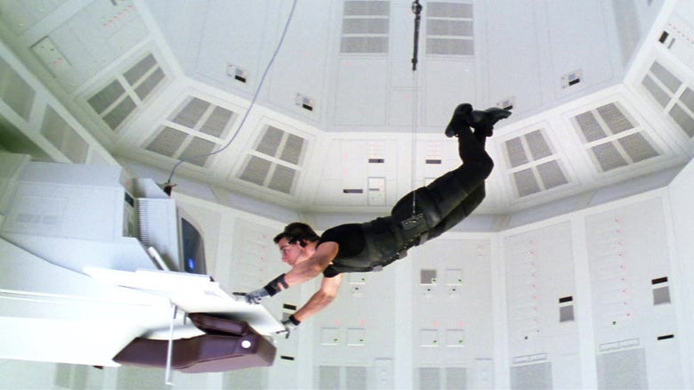 Mission: Impossible heist scene