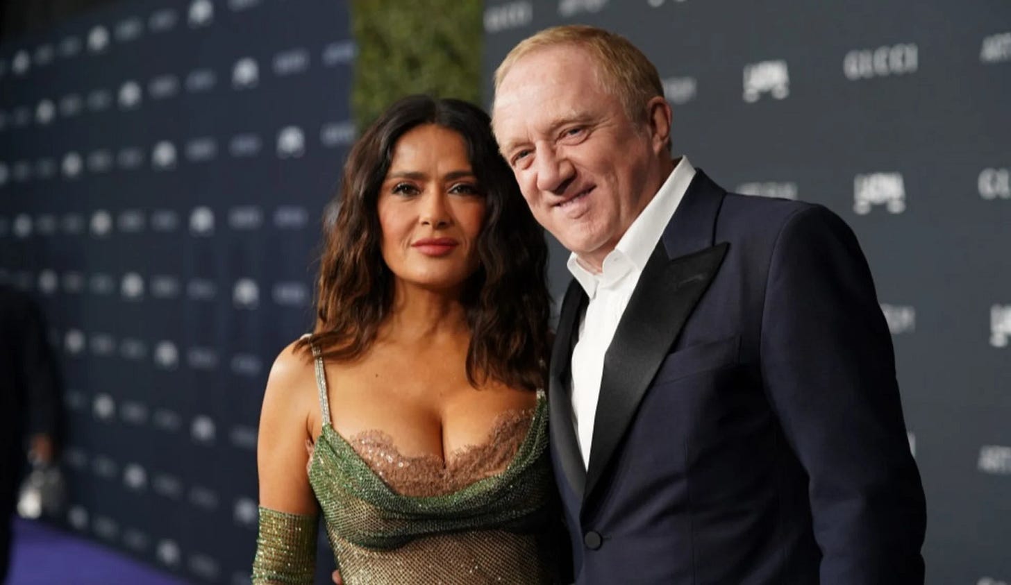 salma hayek François-Henri Pinault