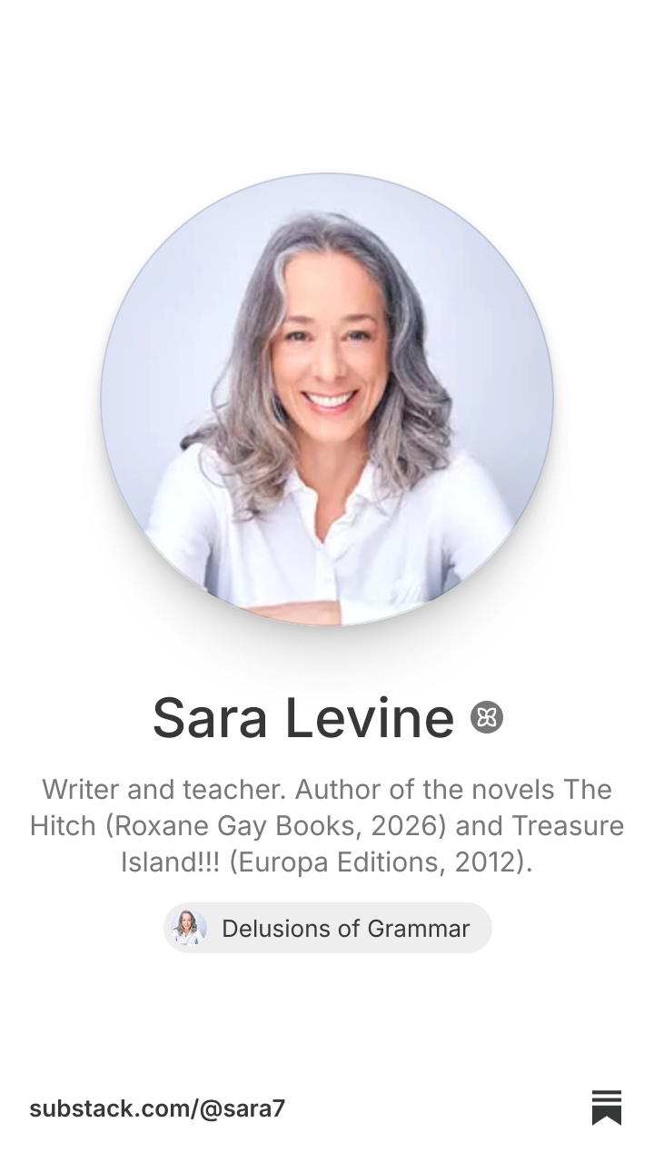 Sara Levine | Substack