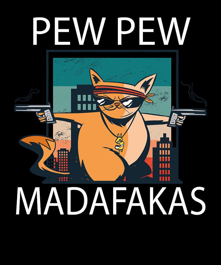 Pew Pew Madafakas Digital Art by Manuel Schmucker