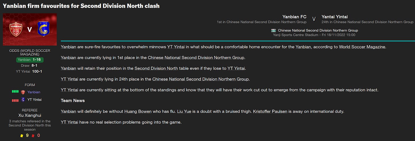 Football Manager 2023 Match Preview