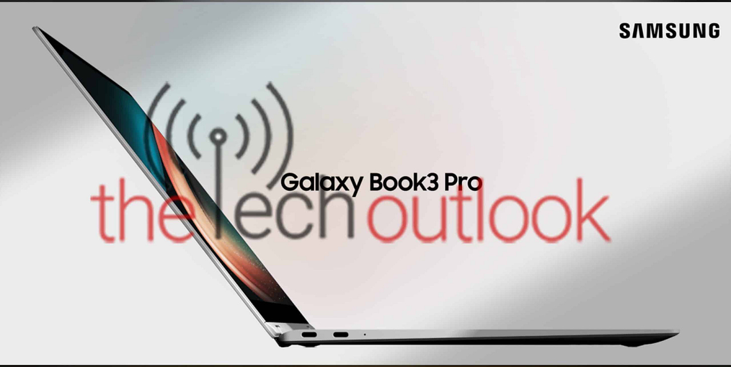 Alleged leaked image of Galaxy Book 3 Pro shows left side ports Alleged leaked image of Galaxy Book 3 Pro shows left side ports