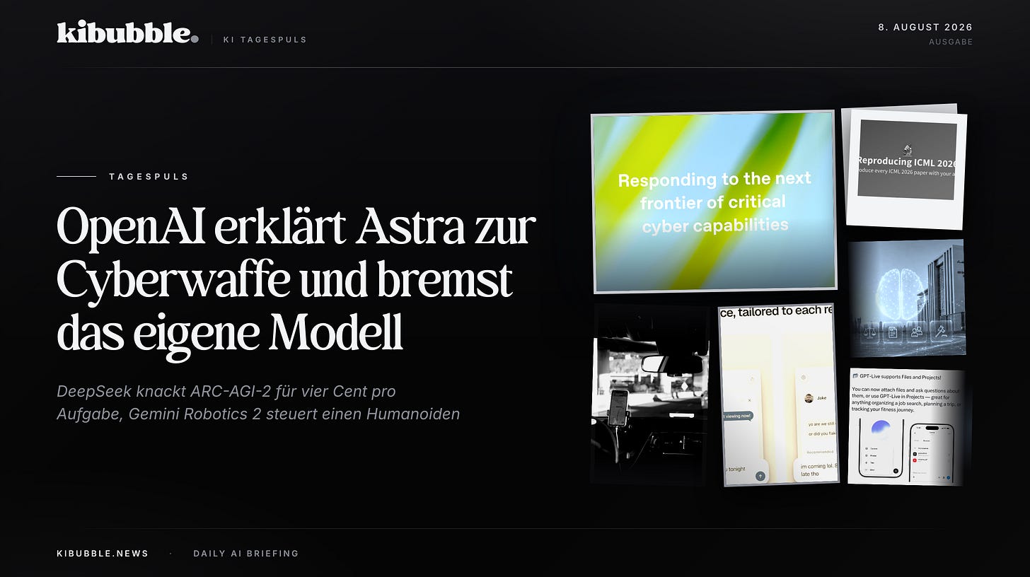 OpenAI bremst Astra: erstes Modell zur Cyberwaffe erklärt OpenAI bremst Astra: erstes Modell zur Cyberwaffe erklärt