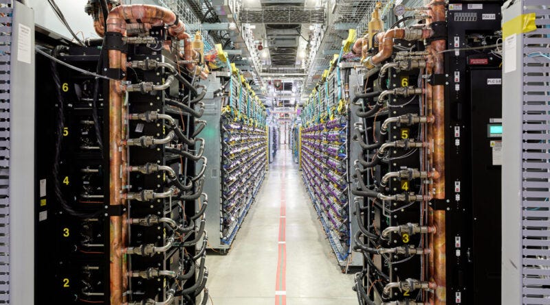 Google data center