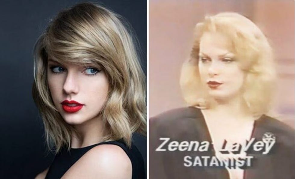 Comparison of Taylor Swift and Zeena LaVey Comparison of Taylor Swift and Zeena LaVey