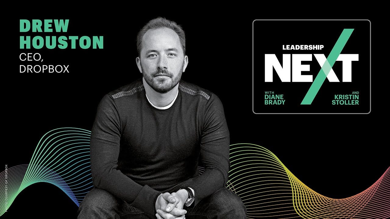 Hacking the CEO Job: Drew Houston on Reinvention and Leadership | Leadership Next Hacking the CEO Job: Drew Houston on Reinvention and Leadership | Leadership Next