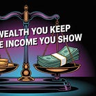 The Wealth You Keep vs The Income You Show