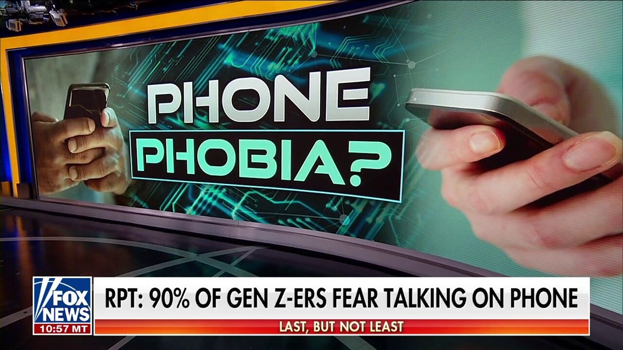 Study finds 90% of Gen Z'ers fear talking on phone Study finds 90% of Gen Z'ers fear talking on phone
