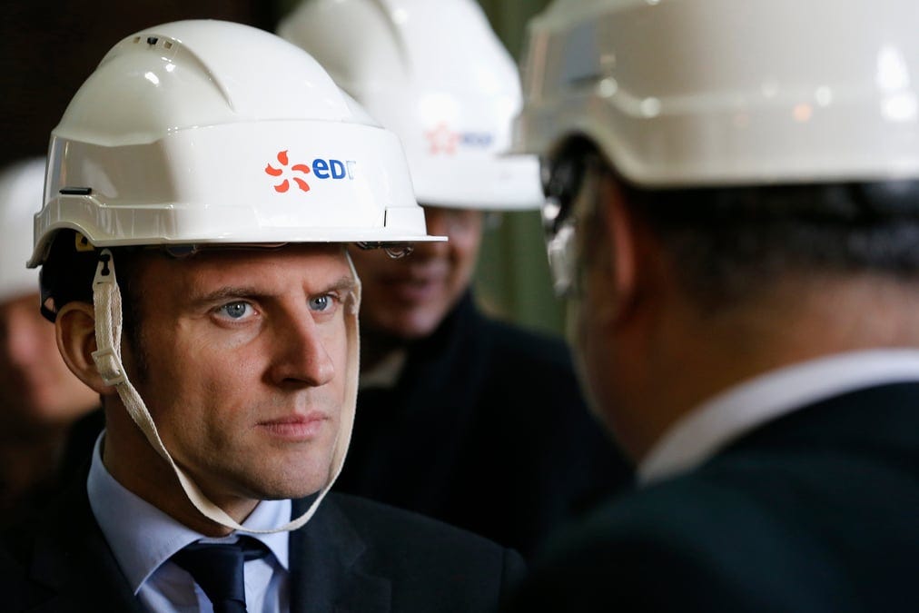 Nucléaire : Emmanuel Macron annonce la construction de 14 réacteurs (dont 8  en option)
