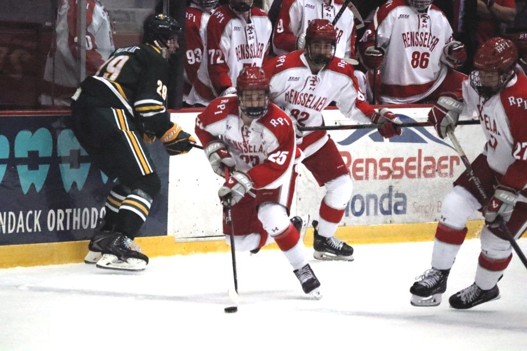 NCAA MEN’S HOCKEY: Balanced effort lifts RPI past Clarkson, 5–1, on ...