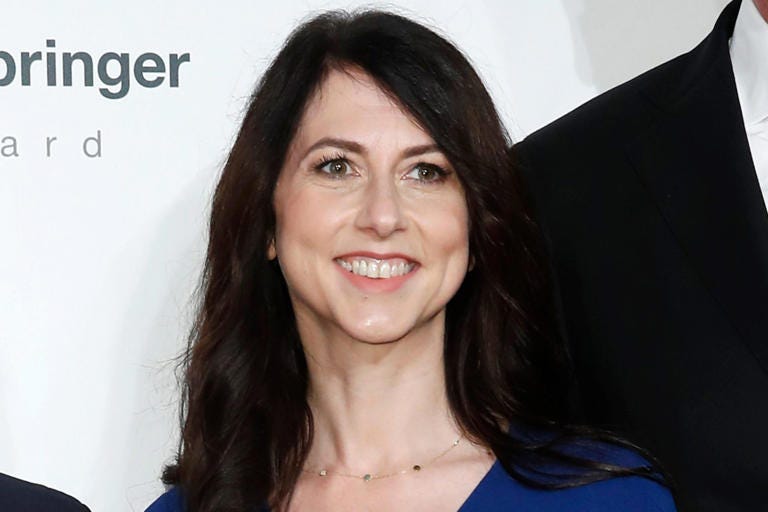 MacKenzie Scott has donated $19 billion to different charities and organizations in five years.