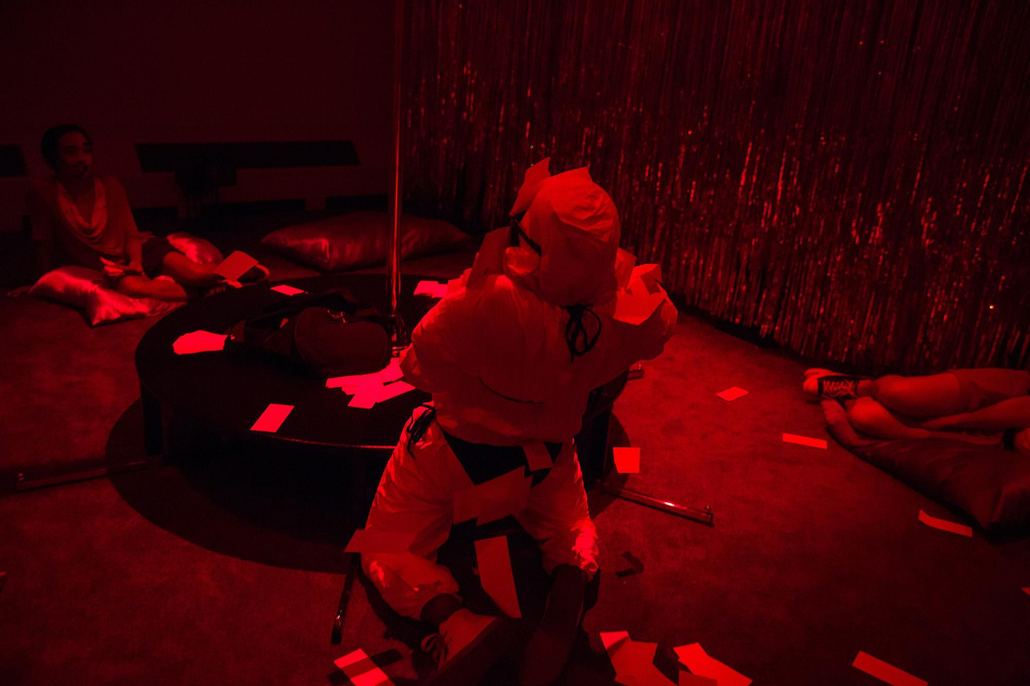 Kenya (Robinson)  Paper Rain (for Invocation Proclamation Manifesto 2 & 3), 2017  performance at Gibney Dance Center
