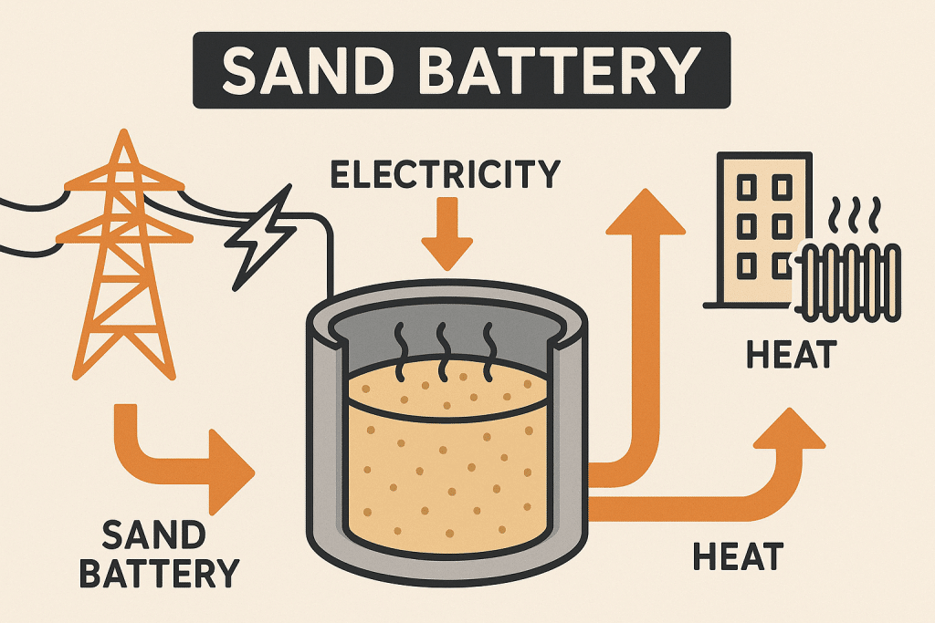 Sand Batteries: A Game-Changing Energy Storage Solution?