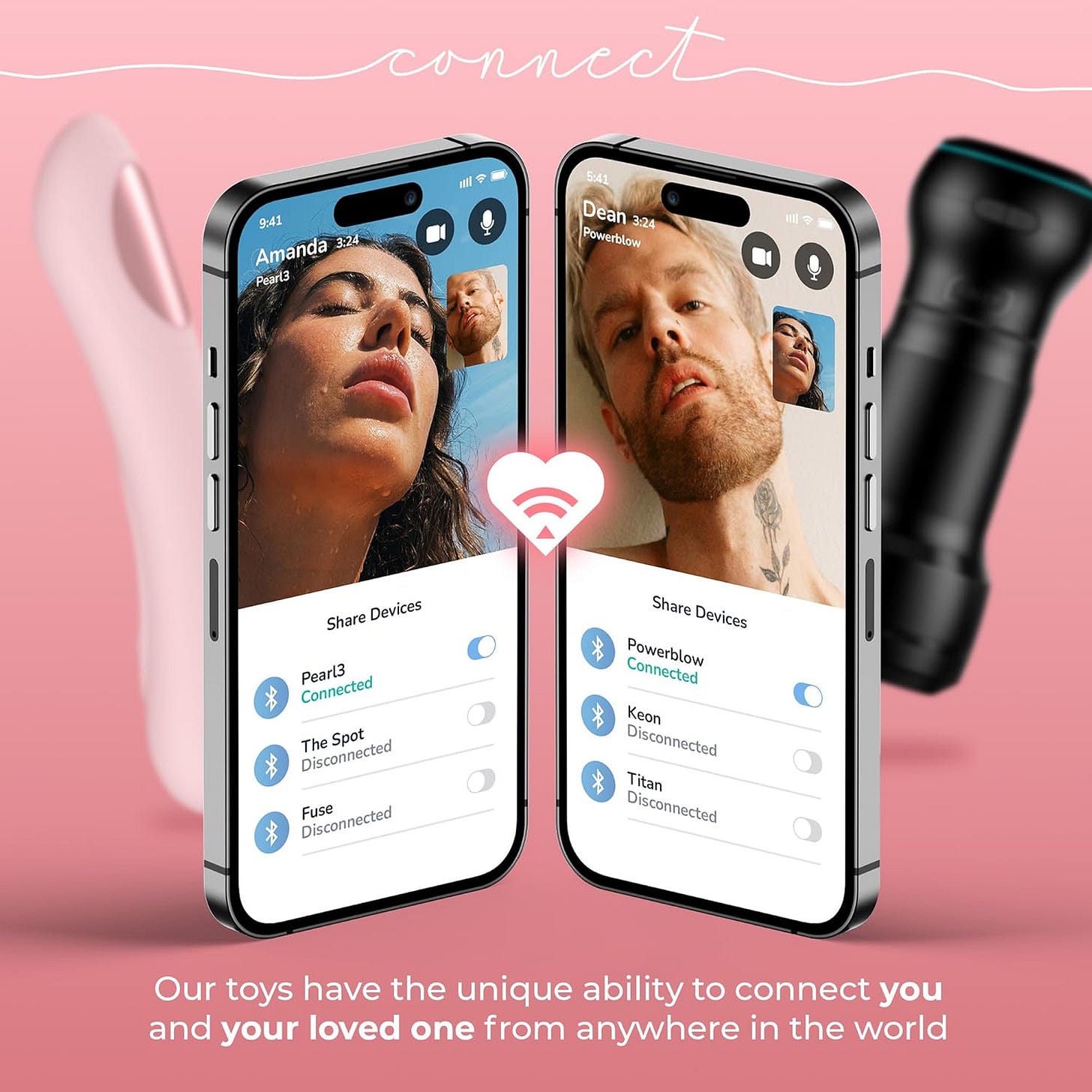 long distance sex toy bluetooth vibrator Kiiroo Pearl 3 - The Interactive Toy Perfect for Long-Distance Intimacy and Webcam Play