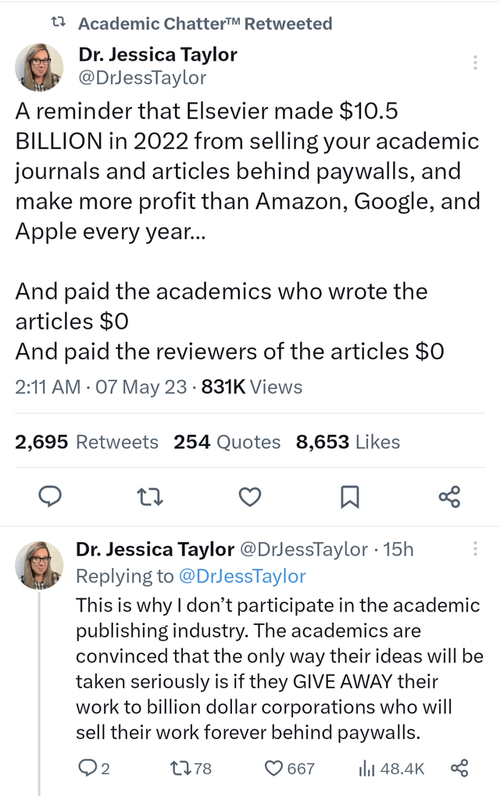r/academia - Academic publishing is broken, bordering on corrupt